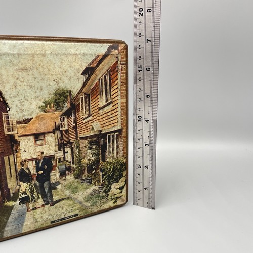 Vintage EDWARD SHARP & SONS Toffee Tin RYE SUSSEX PICTURED c1950's - Picture 13 of 14