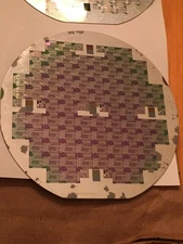 4" XEROX Printer Silicon Wafer DDC CTP1 CTP3  1980s Vintage CPU Chip