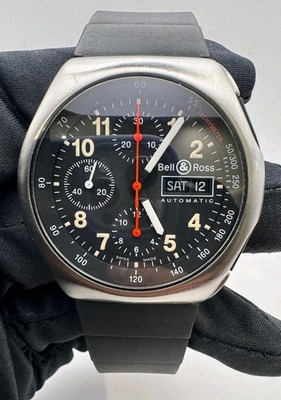 Vintage Bell & Ross Space 3 Valjoux 7750 Automatic Chronograph 42mm Ref. 300-S