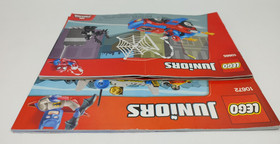 Lego JUNIORS Replacement Instruction Manual Booklets Lot 10665 66 67 & 10672