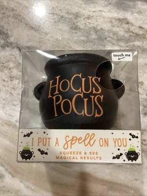 I Put a Spell On You Cauldron Shaped Stress Release Halloween Hocus Pocus