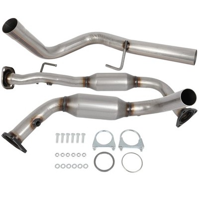 Left + Right Catalytic Converter Kit For GMC Yukon XL 2500 6.0L 2002 2003 -2006