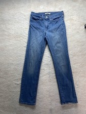 Levis 314 Womens size 28 medium Wash mid rise shaping straight jeans