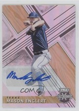 2019 Panini Elite Extra Edition Auto Mason Englert #143 Auto 10q4