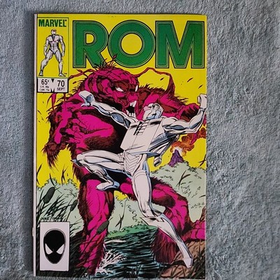 ROM Spaceknight #70 74 Comic Lot | Marvel | RAW Ungraded