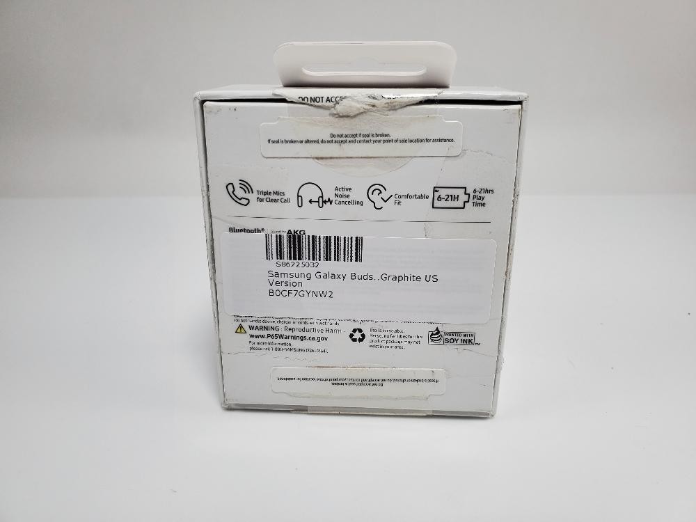 galaxy　BUDS　FE　【未開封品】 Samsung Galaxy Buds FE True Wireless Bluetooth Earbuds Graphite US