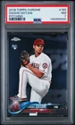 2018 TOPPS CHROME PITCHING #150 SHOHEI OHTANI ROOKIE RC PSA 7