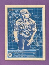 Topps 2024 Series 1 Julio Rodriguez Seattle Mariners Superstar Blueprint SB-6