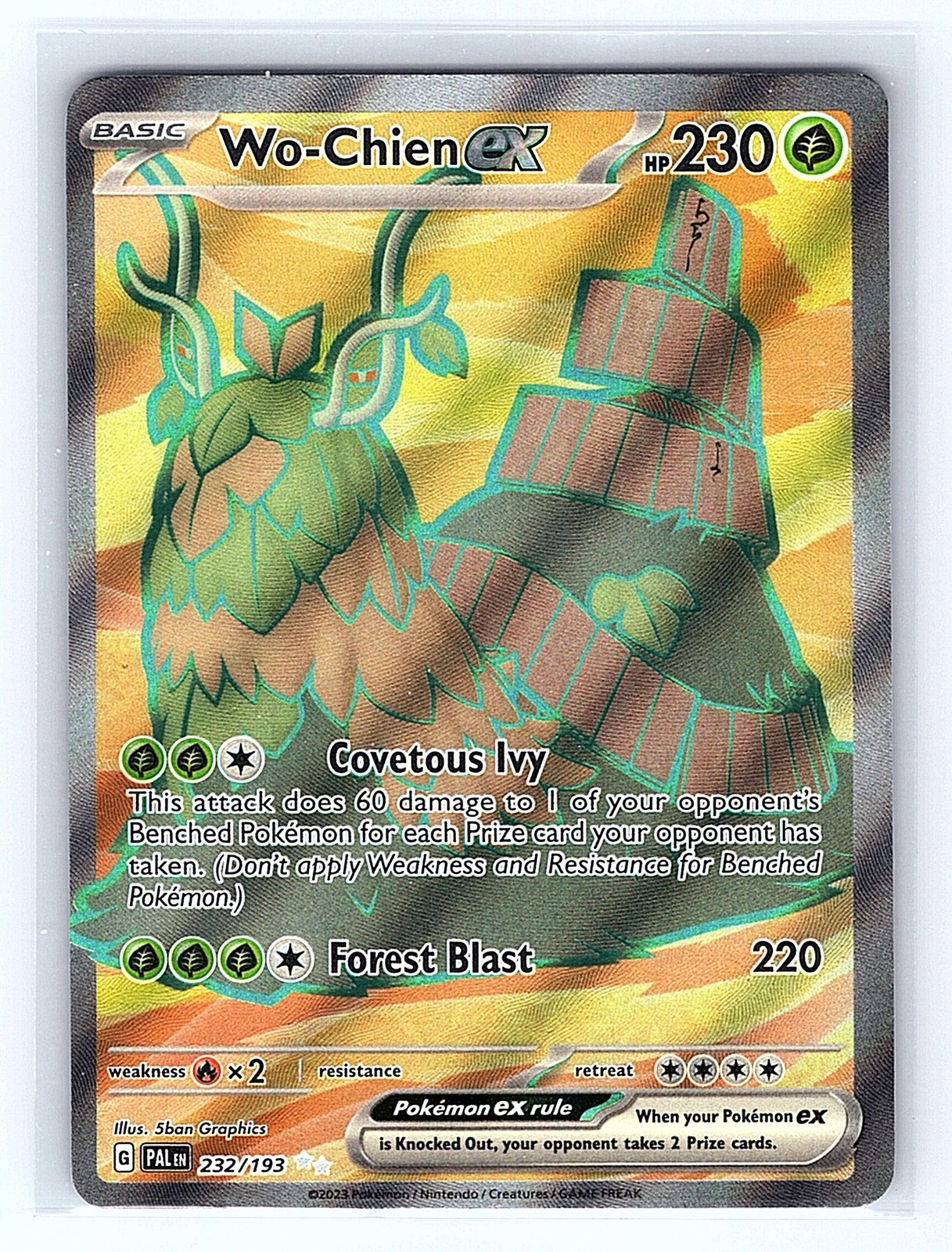 SV02: Paldea Evolved #232/193 Wo-Chien ex