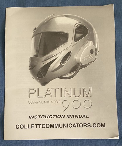 Pair of Collett Platinum900MHz Helmet Communicator Snowmobile,Motorcycle,ATV 2 - Foto 14 di 15