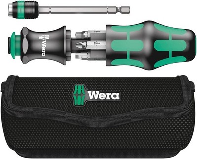 Wera KK 26 7-In-1 Bitholding Screwdriver with Removable Bayonet Blade (SL/PH/S