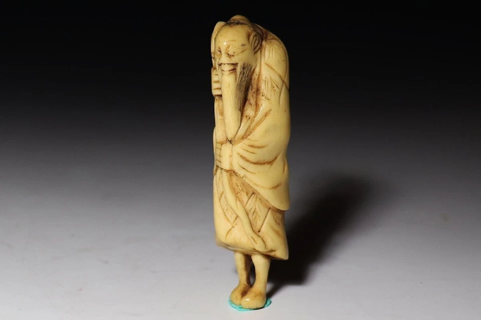 Японские антикварные нэцкэ периода отшельника Эдо (1603–1868 гг.) из Японии - Изображение 3 из 4