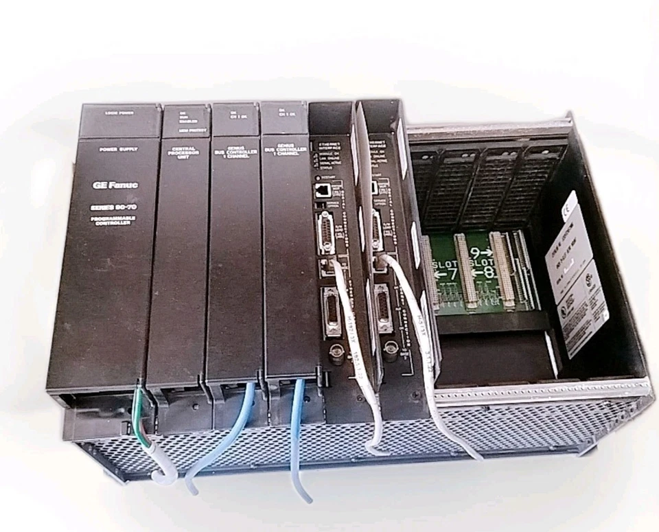 GE FULL RACK | IC697CPM790 | IC697CMM742 | IC697CHS790G | IC697PWR711J | TESTED - Image 3 of 4