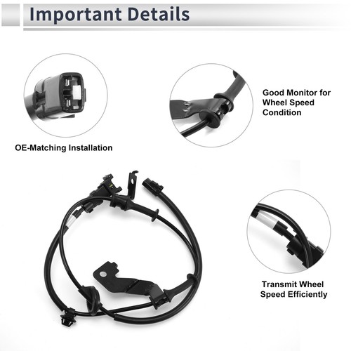 ABS Wheel Speed Sensor ABS Sensor No.91920C8000 for HYUNDAI I20 2015-2018 - Picture 4 of 7