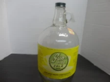 SUNDROP YELLOW  LABEL SODA FOUNTAIN SYRUP PAPER LABEL JUG S.C. TAX STAMP