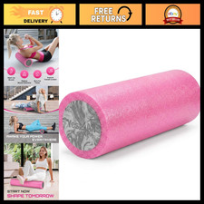 Medium Firm Two-Layer PE Foam Roller for Yoga, Pilates, Fitness Recovery