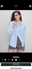 Women  s White Button Down Blouse Classic Office Wear Casual Long Sleeve Shirt