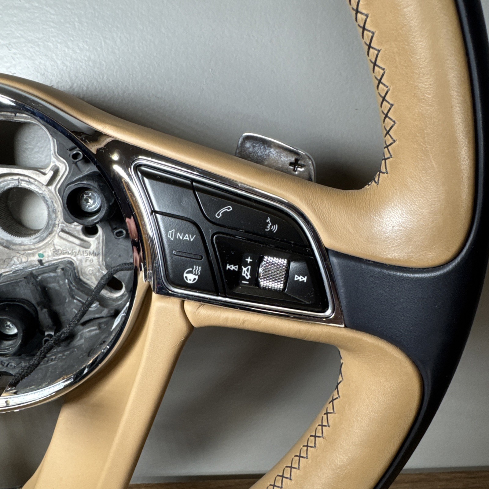 OEM Bentley Bentayga GBR 2016 Leather steering wheel