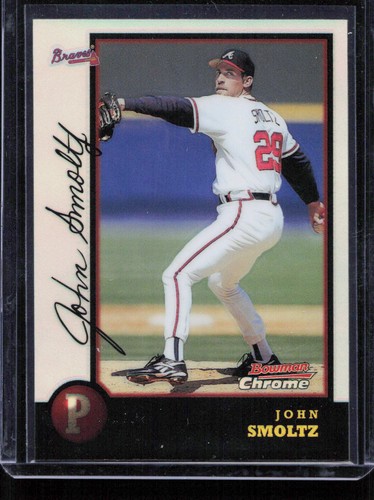 John Smoltz 1998 Bowman Chrome #227 Refractors