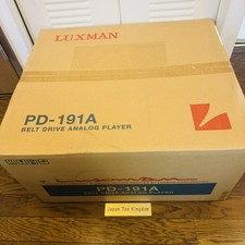 Luxman PD-191A Turntable JP 100V w/500W Step-Up Transformer Set