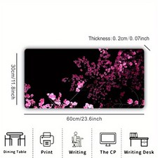 40 90cm Extra Large Thickened Non-Slip Gaming Mouse Pad with Locked Edges, Durab