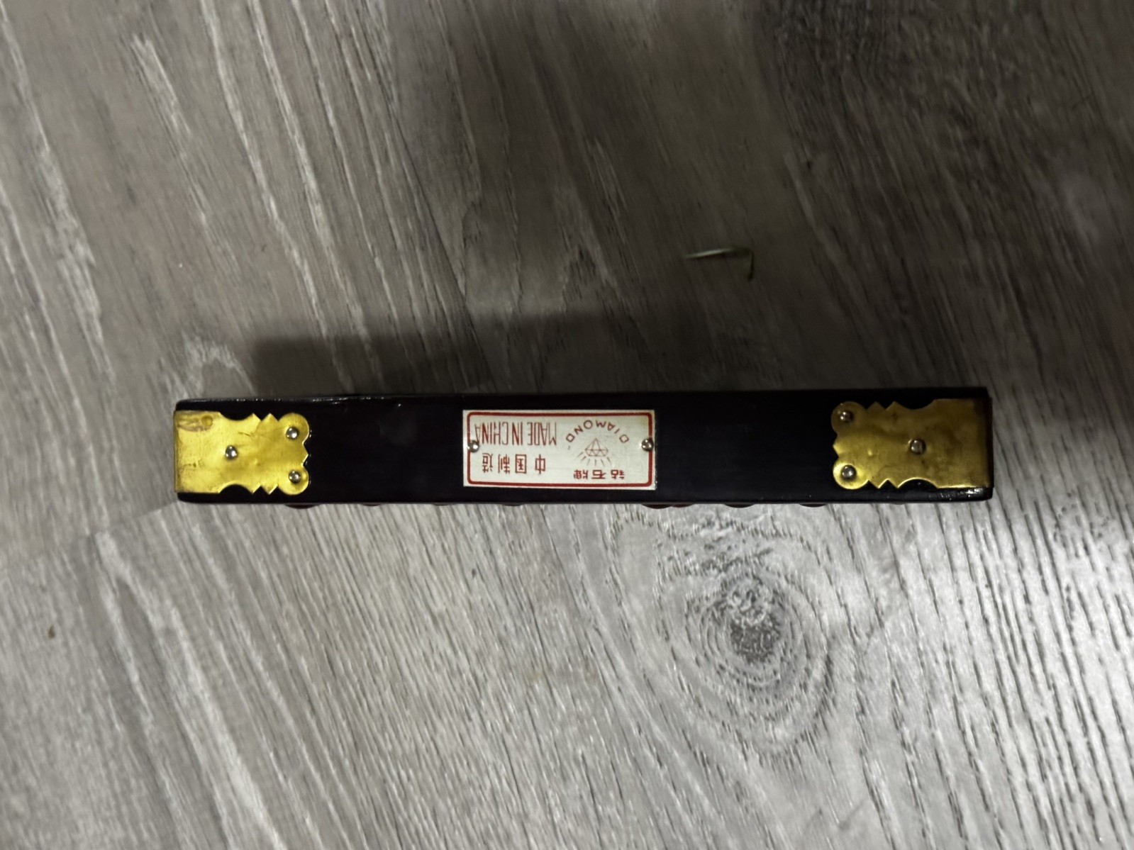 Antique or Vintage - Chinese Wooden Abacus Diamond Brand 9 Rods 63 Beads