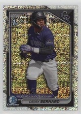 2024 Bowman Chrome Prospects Speckle Refractor /299 Derek Bernard #BCP-225 6fs