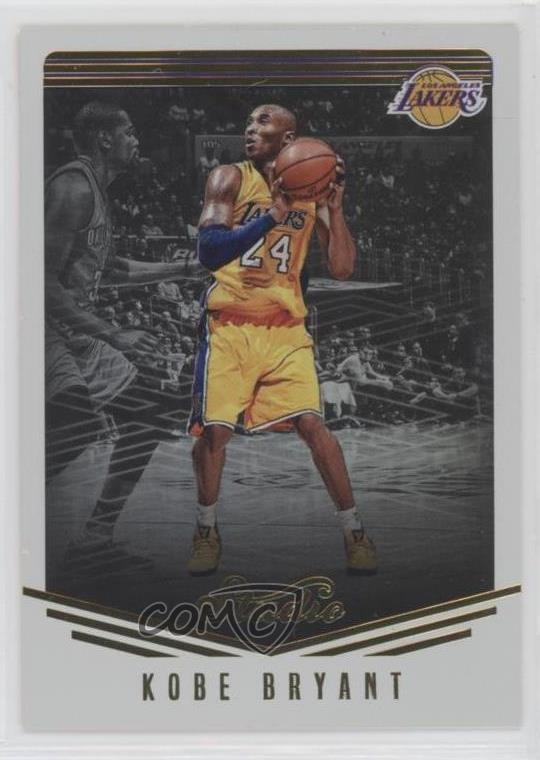 2016-17 Panini Studio Kobe Bryant #75 HOF