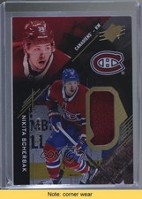 2017-18 SPx Rookies Materials 11/299 Nikita Scherbak #R-NS READ 0b2