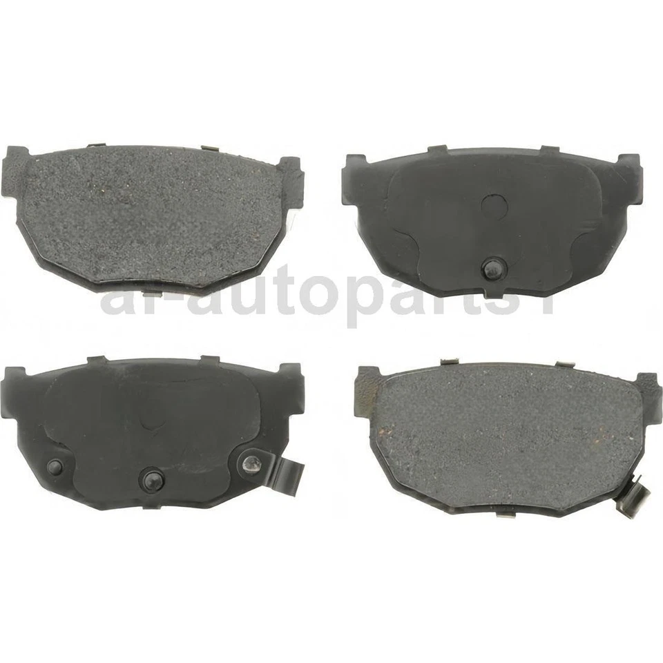 Para 1984 1985 Nissan 300ZX 6 peças rotores de freio dianteiro traseiro + kit de pastilhas de freio - Imagem 2 de 4