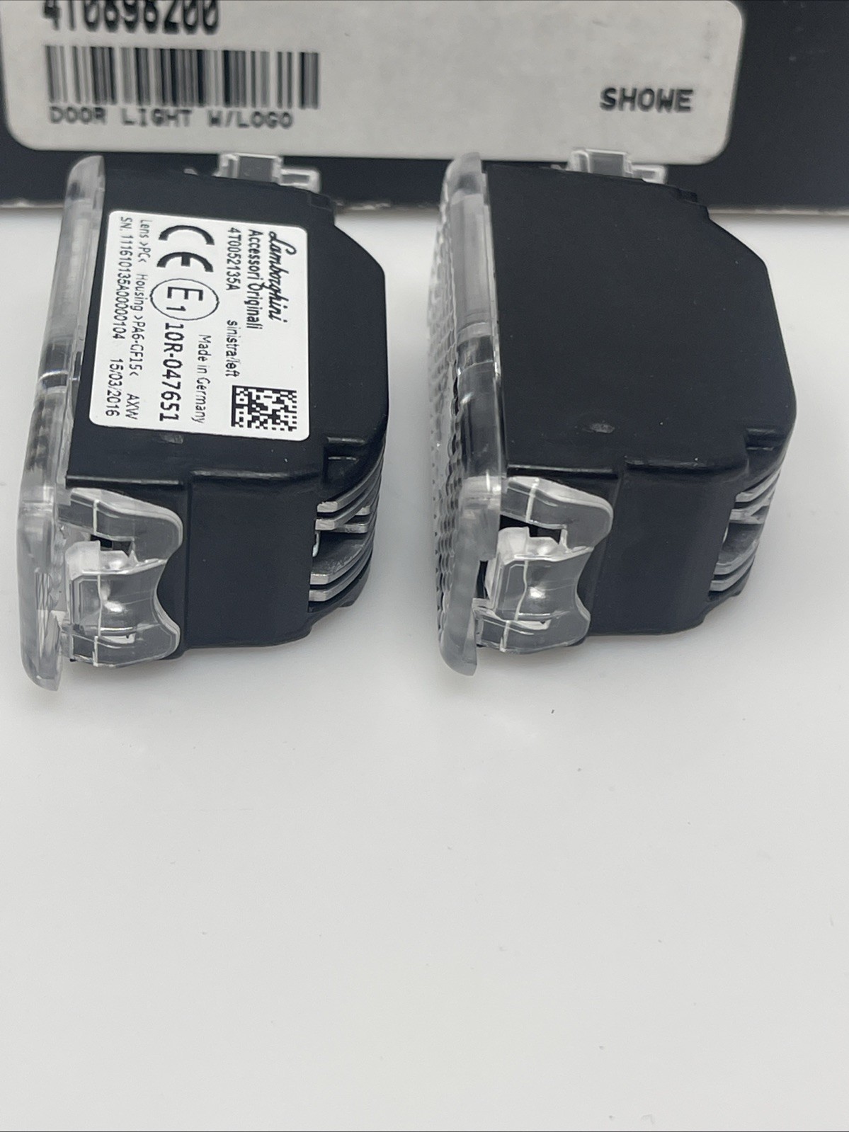 OEM Lamborghini Huracan Door Lights  - Set Of 2, 4T0898200, New