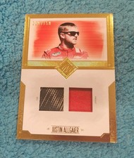 2014 Press Pass Total Memorabilia NASCAR Dual Justin Allgaier 20/150 TM-JA
