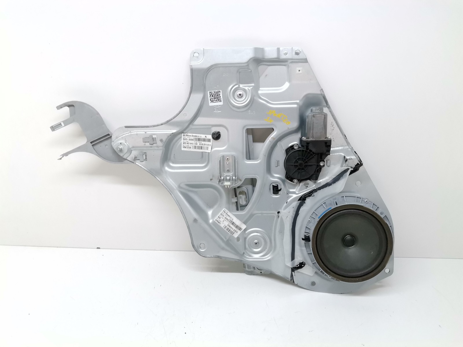 MECCANISMO ALZAVETRO POST. SX PER KIA Sportage Serie 83470-3U030 (10>16)
