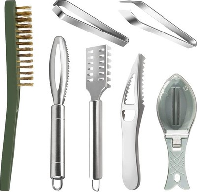 Fish Descaler Tool Stainless Scaler Sawtooth