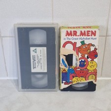 Children's VHS Videos Pre School Favourites 94572 & Mr. Men Played & Tested