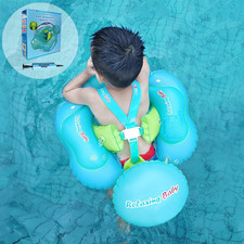 Swimming Ring with Adjustable Seat Pocket,Baby Swimming Pool Floats,Removable Fl
