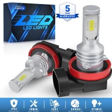 L&R LED Headlight Low Lights Bulbs Kit For Chevy Silverado 1500 2500HD 2007-2015