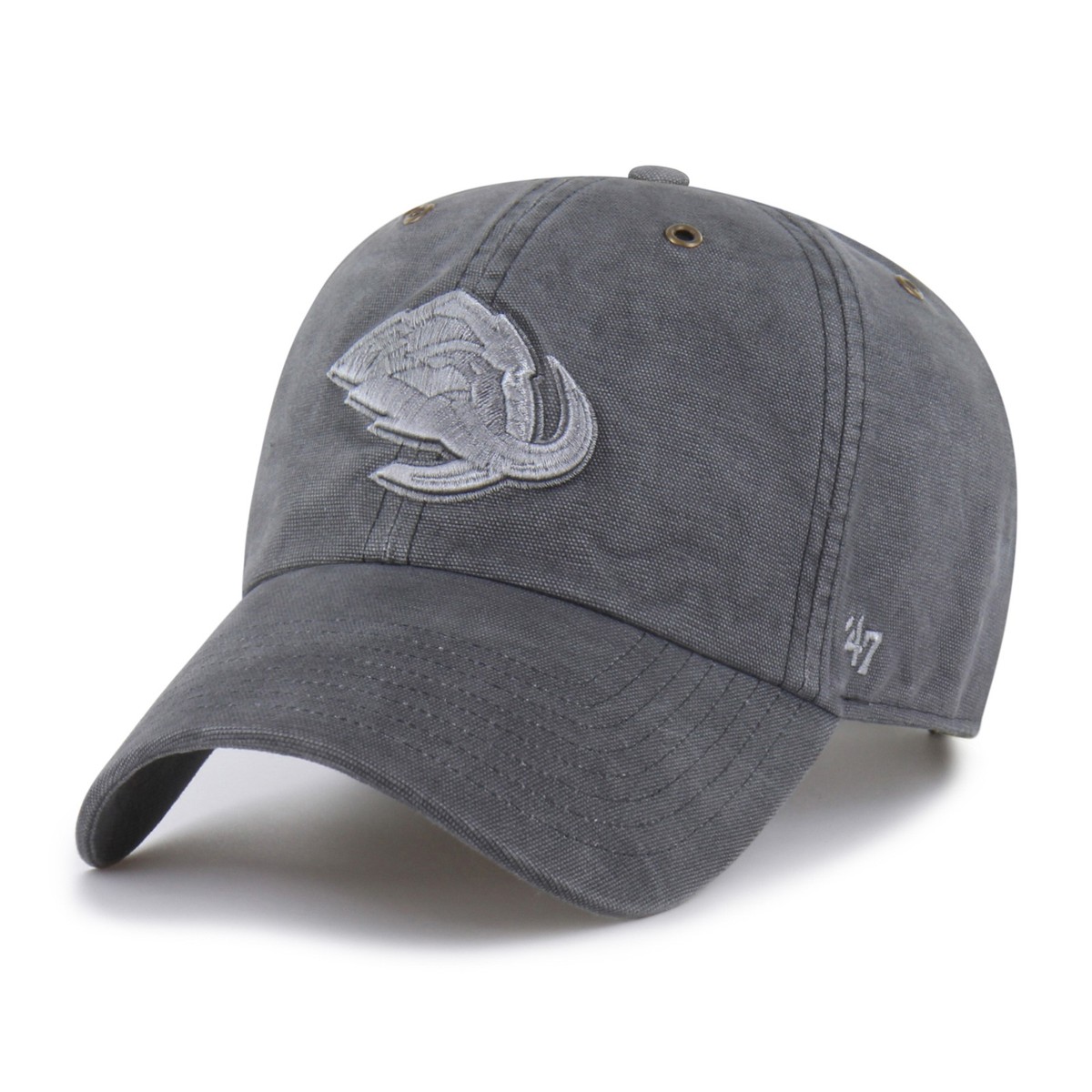 Men's Carhartt x '47 Charcoal Utah Mammoth Clean Up Adjustable Hat