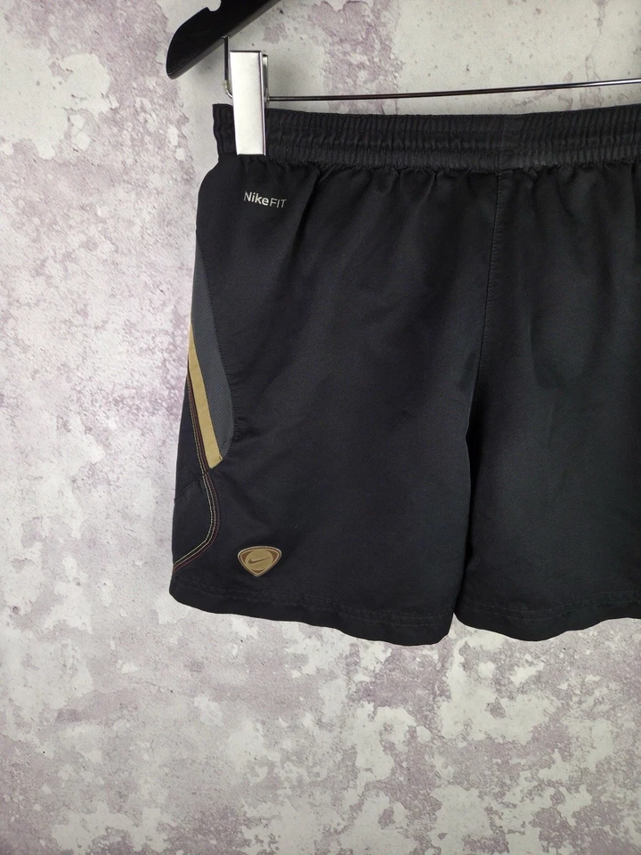 Pantalones Cortos Nike Ronaldinho R10 De Colección Para Hombre Fútbol Raro Negro Talla XL Foto 2 de 4