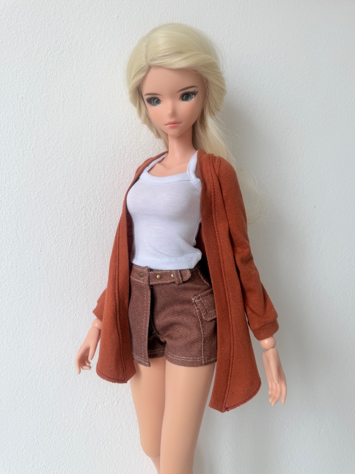 Shorts-Skirt , Top and Long Jacket  for Smart Doll.-image