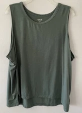 Old Navy Active Ultra lite Green Sleeveless Tank Top Women’s Size 2XL