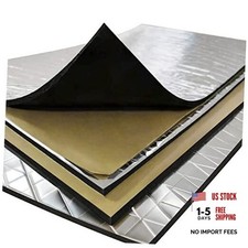 Car Sound Deadening Foam Mat -  394 mil 16.3 Aluminum 394 mil 16.3 sqft15 pcs