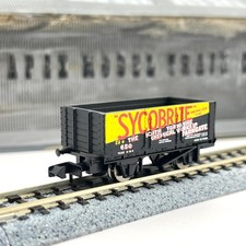 Graham Farish N Scale 373180 Sycobrite 7 Plank British Coal Wagon 650