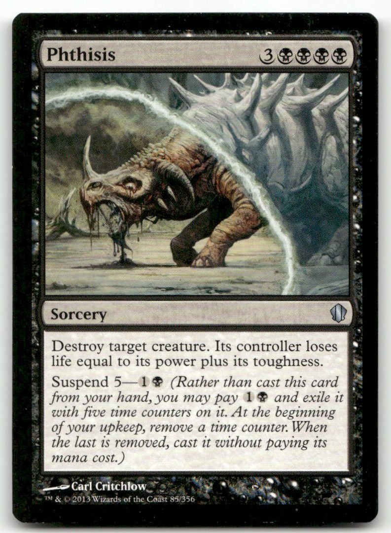 Phthisis Commander 2013 MTG Lightly Played