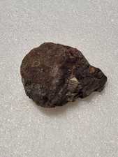 Small Iron Meteorite With A Tiny Bit  Fusion Crust From Madrid New Mexico