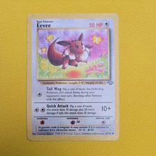 Eevee 51/64 Pokemon Jungle-Unlimited Edition Regular (HP)
