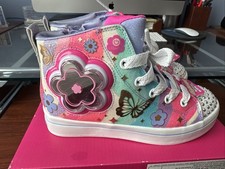Skechers Girls S Lights - TWI-LITES 2.0 - Flower Burst/Butterfly 314384J/MLT