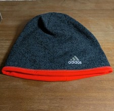 Adidas Climawarm Gray Orange Knit Winter Beanie Hat