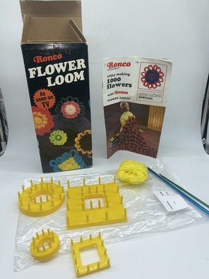 Vintage RONCO Flower Loom Complete Original Box 1A