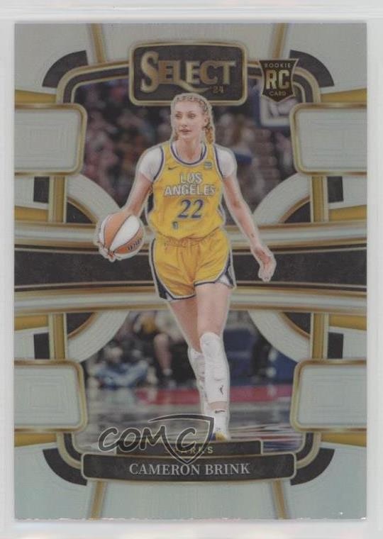 2024 Panini Select WNBA Concourse Silver Prizm Cameron Brink #56 Rookie RC